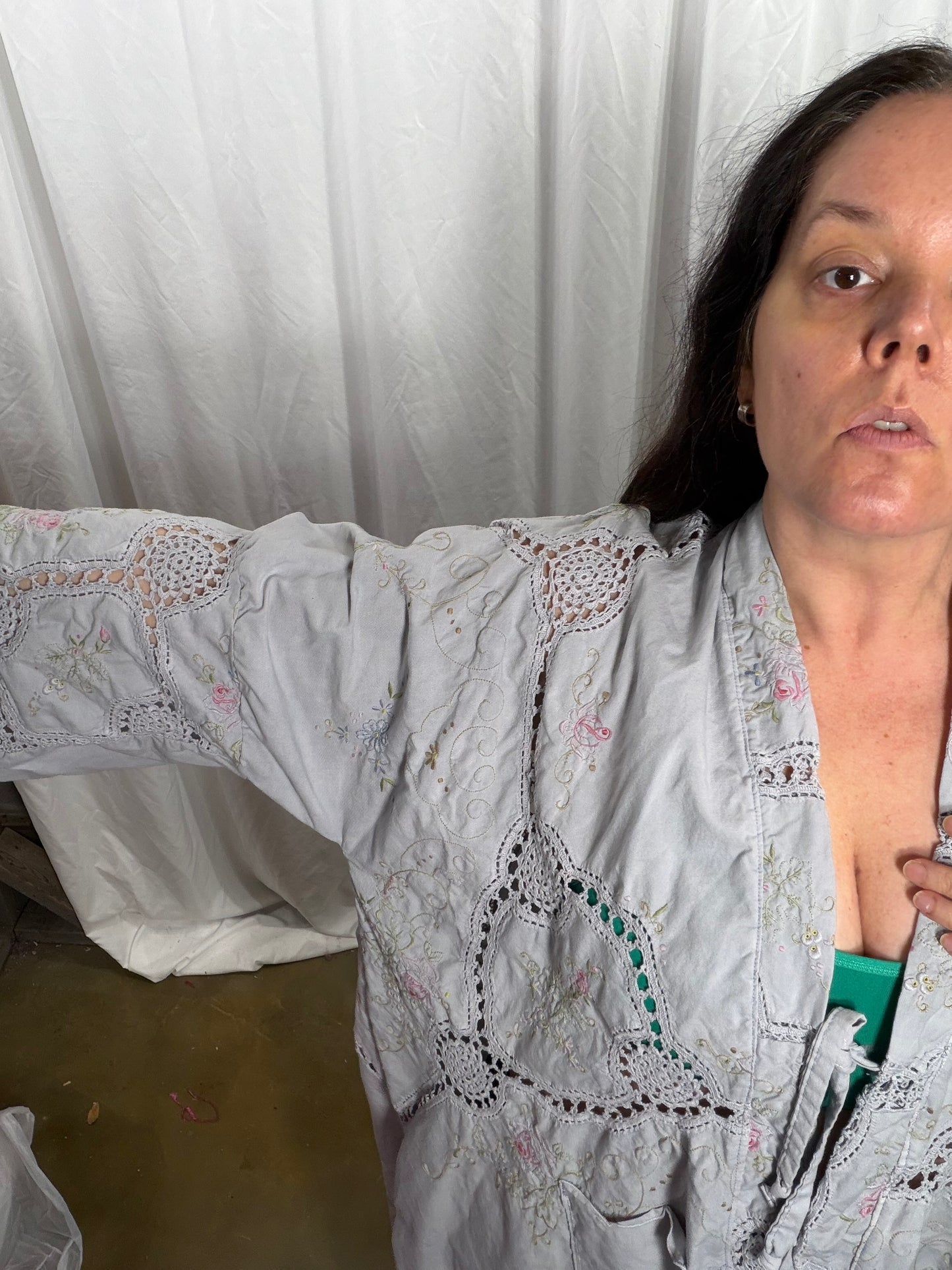 5. Foxglove Maxi-Top/Kimono Fits XS to 3X when closed