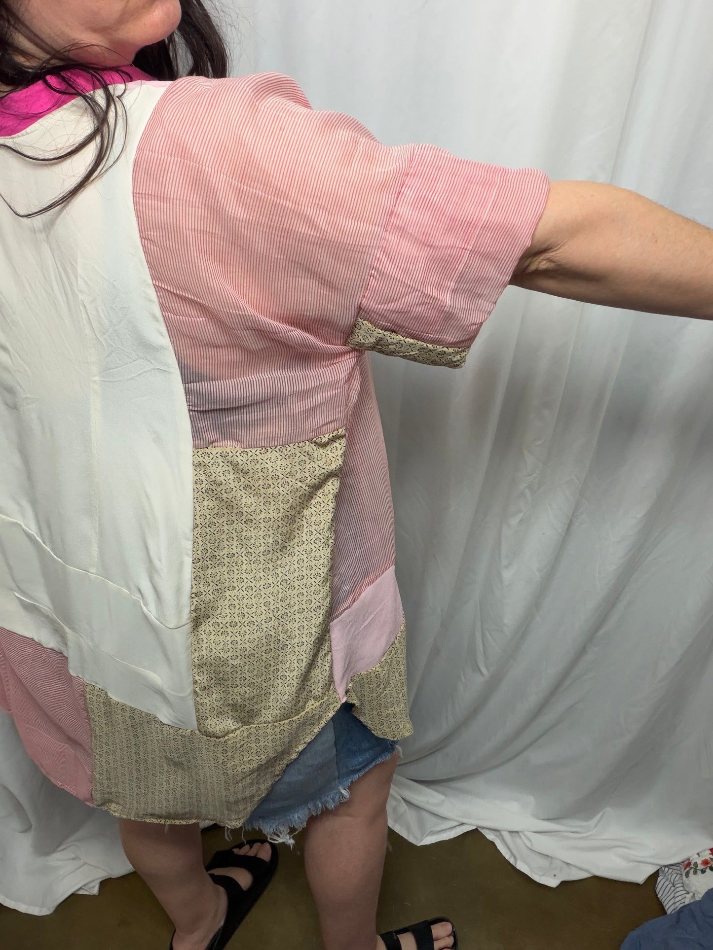 Silk Fern Tunic, fits S to 3X