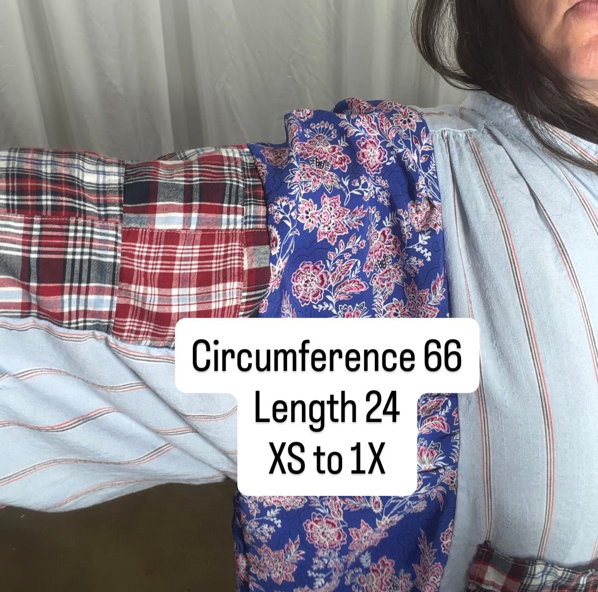 Camelia Pocket Blouse Kimono fits