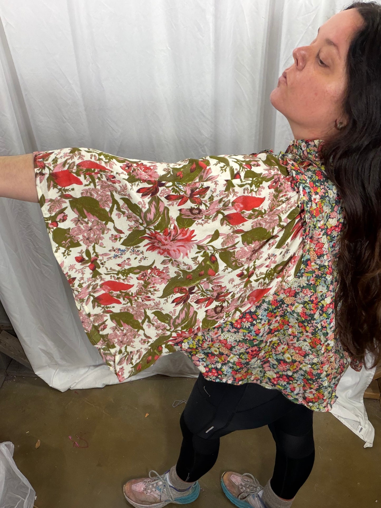 9. Foxglove Blouse Fits XS to 4X