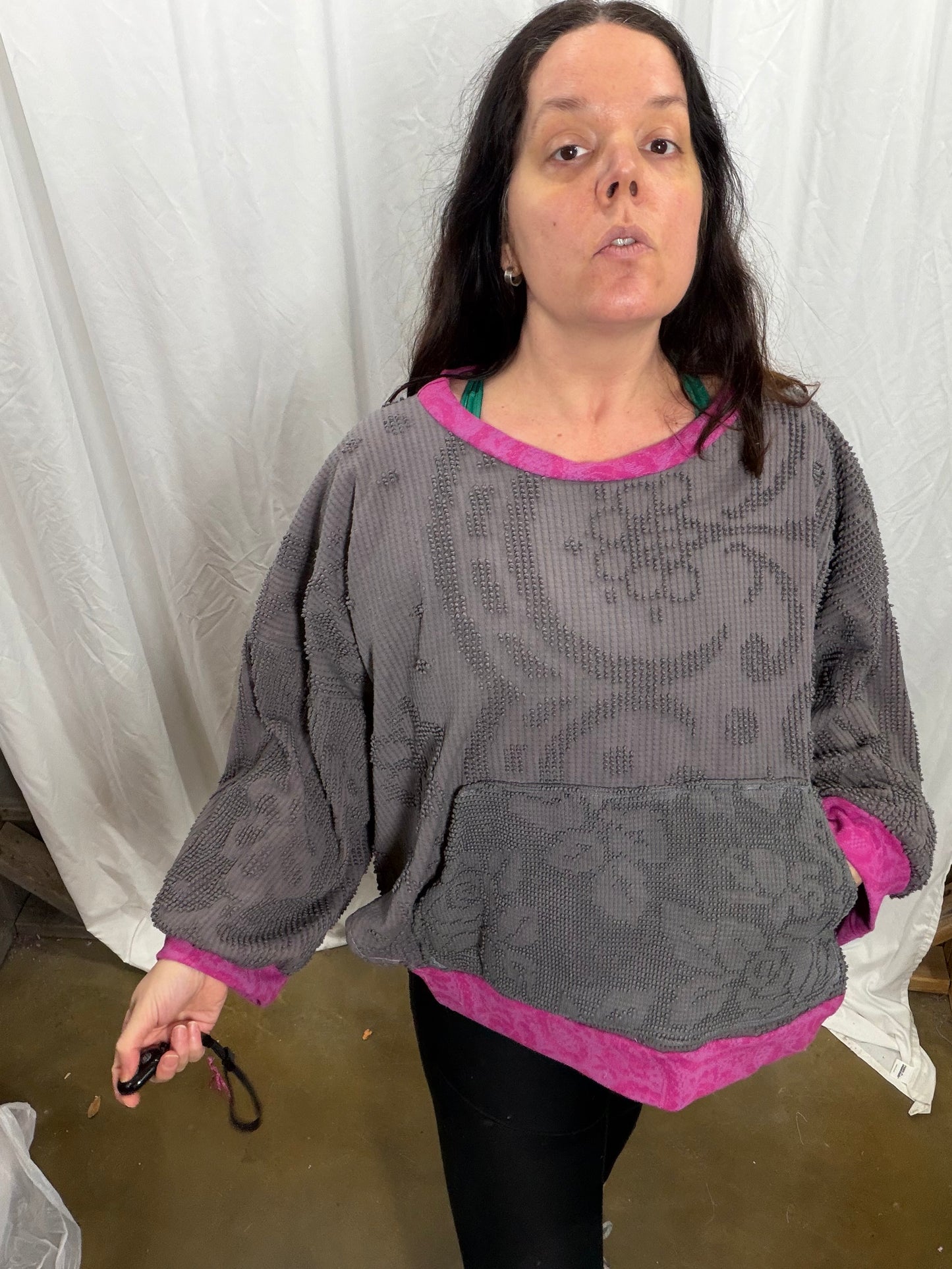 16.  Foxglove Pullover Fits XS to 2X