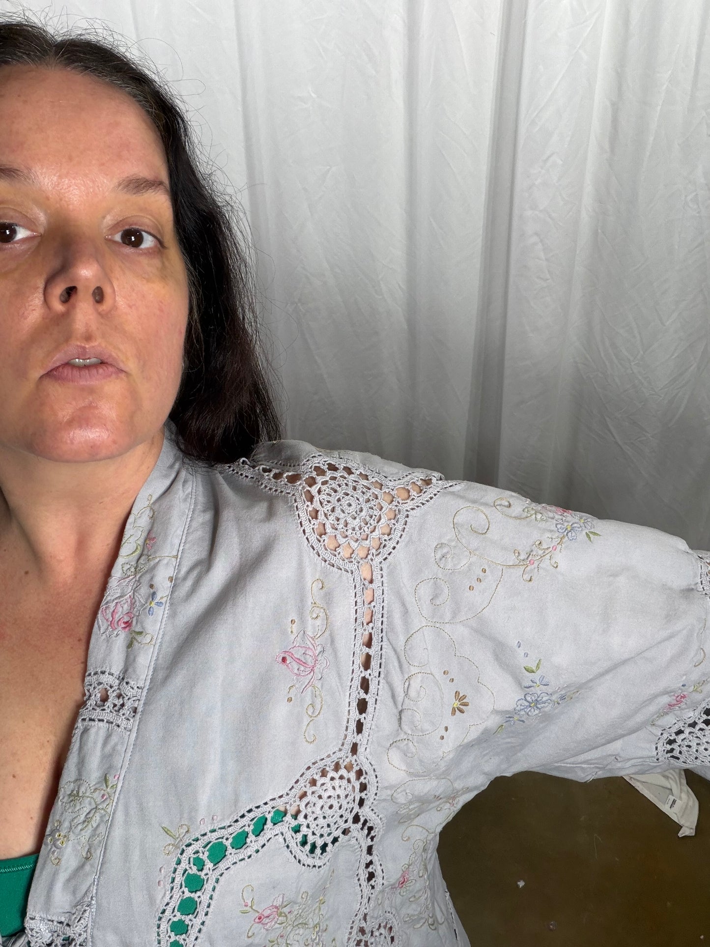 5. Foxglove Maxi-Top/Kimono Fits XS to 3X when closed