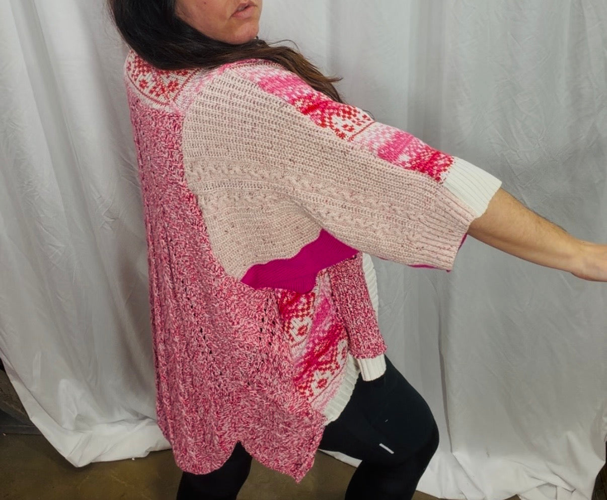 Phlox Cardigan Fits XS to 2X