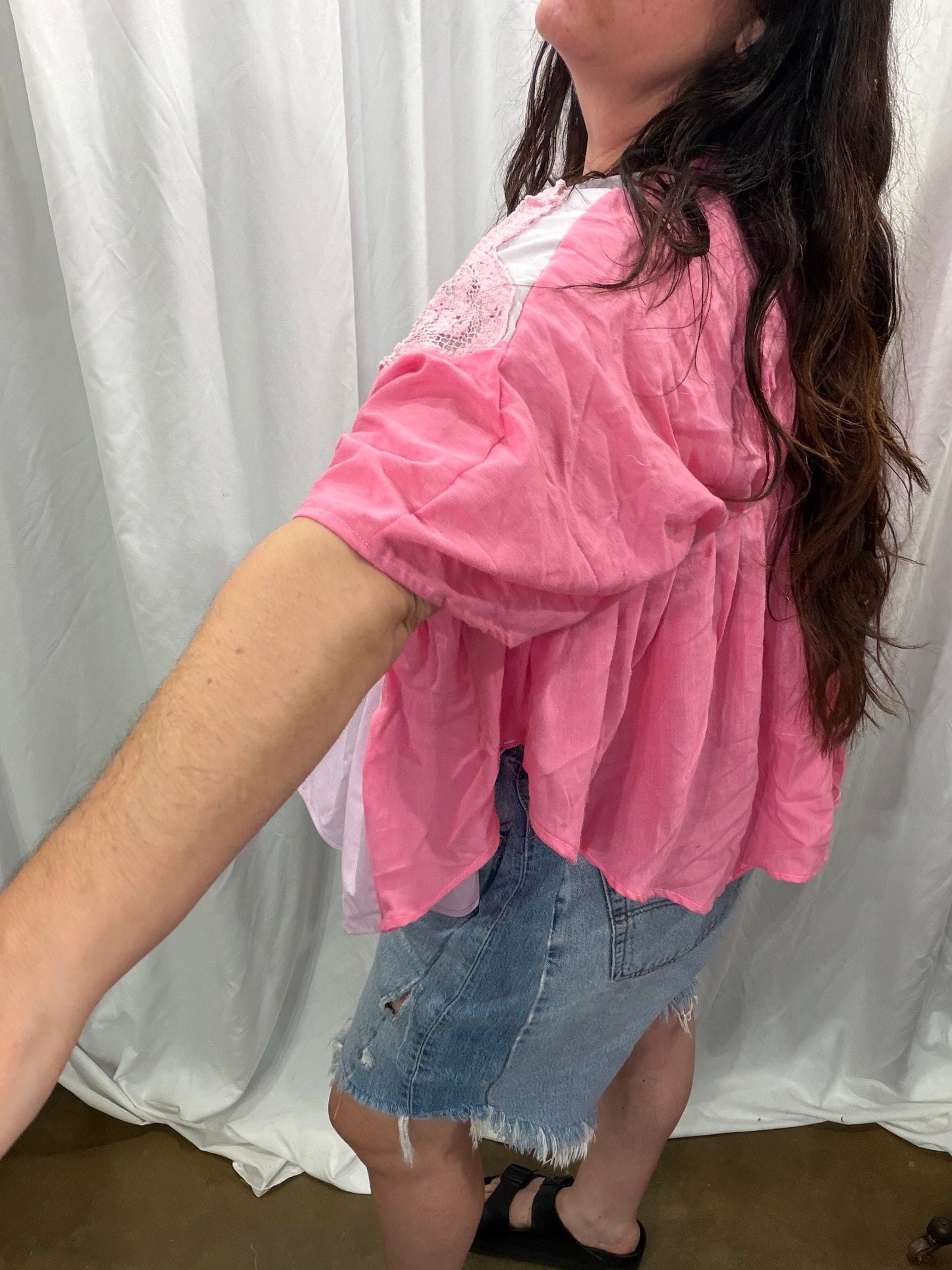 Horizon Lawn Blouse, fits XS to 3X
