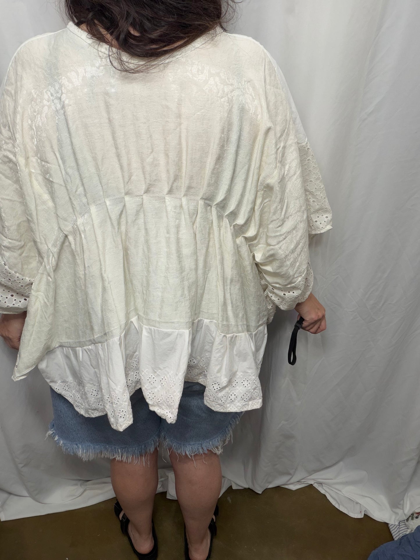 Horizon Lawn Blouse, fits XS to 4X