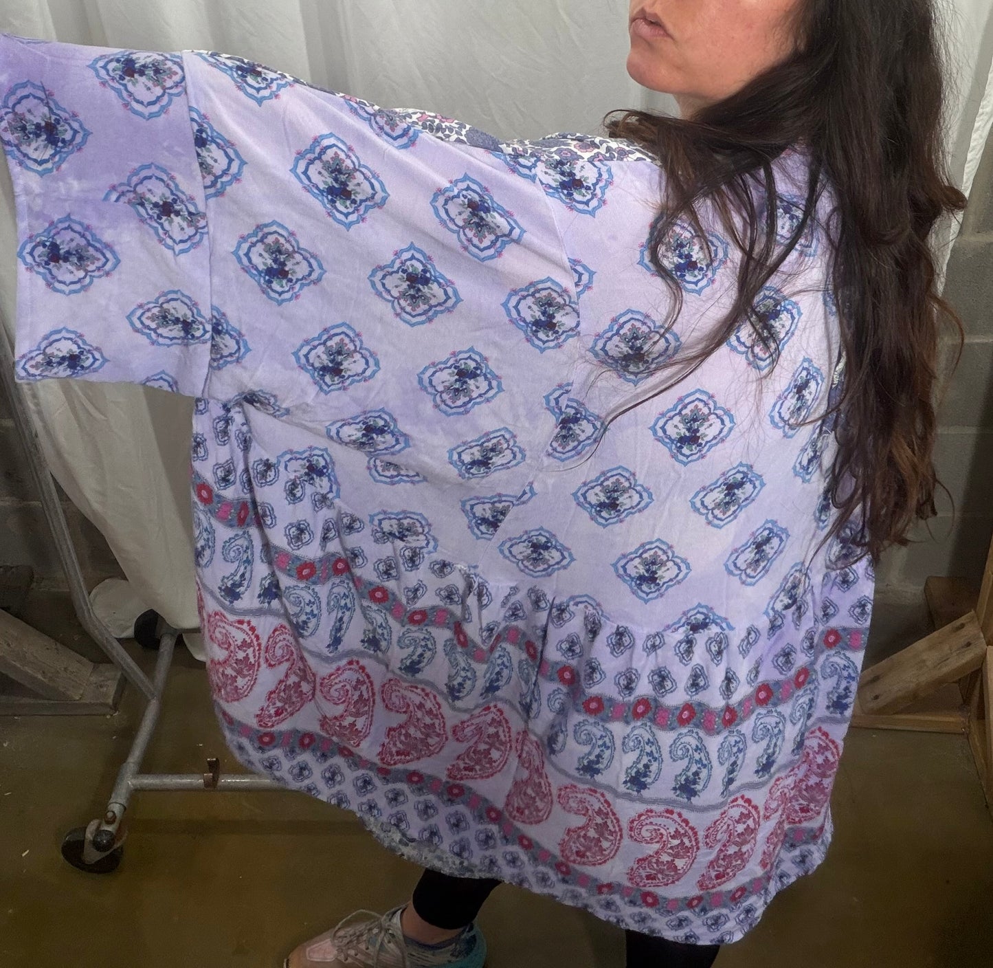 Free Size Camelia Poncho