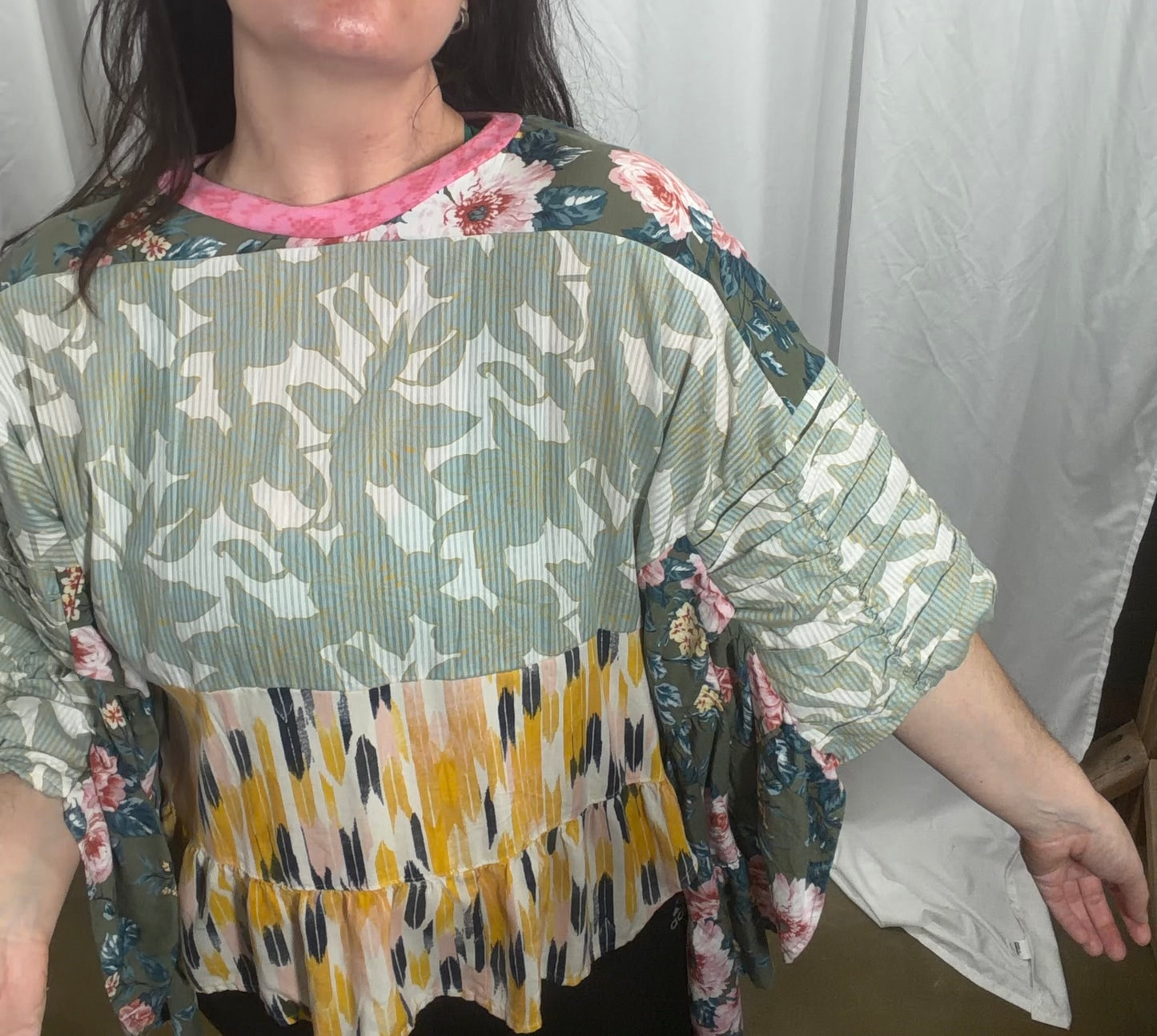 Camelia Blouse fits XS to XL