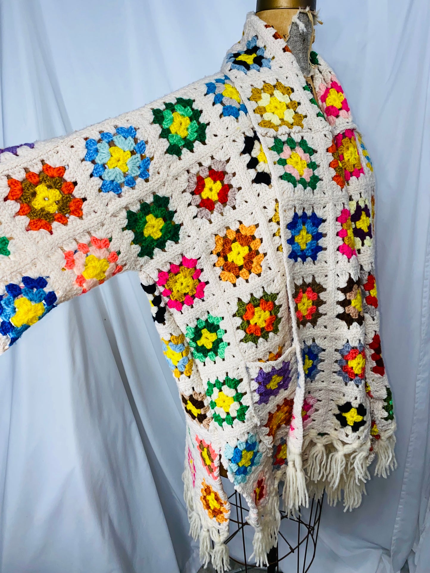 M-L-XL+ Starboard Crochet Coat
