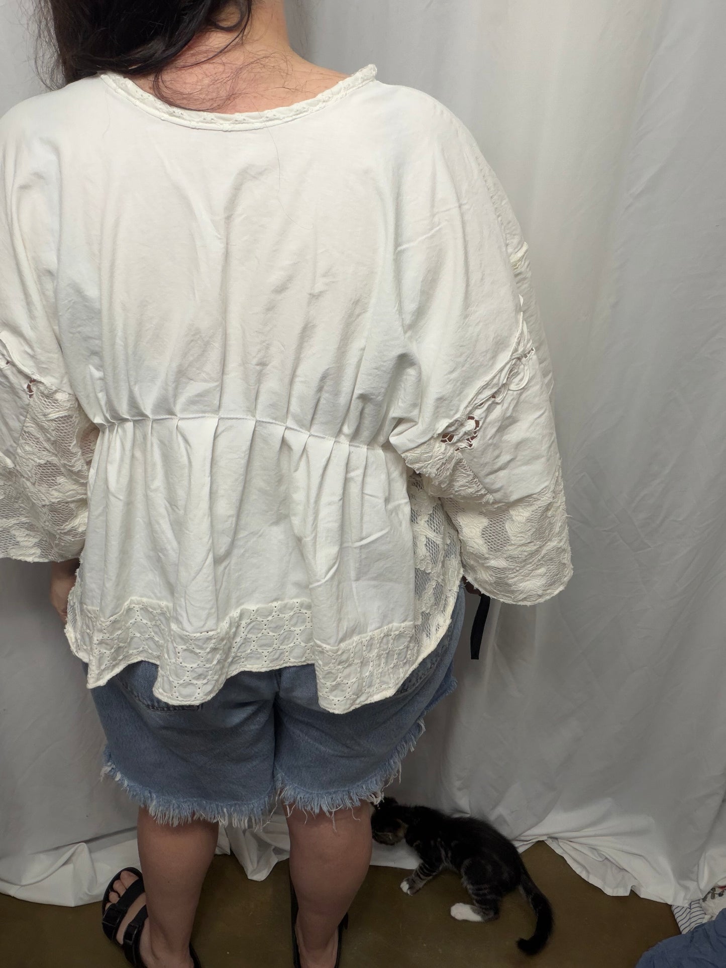 Horizon Lawn Blouse, fits XS to 2X