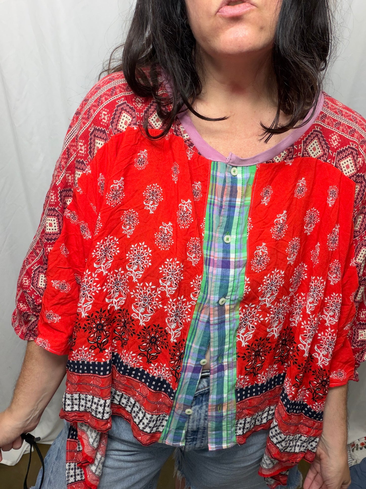 Reversible Kimono/Blouse