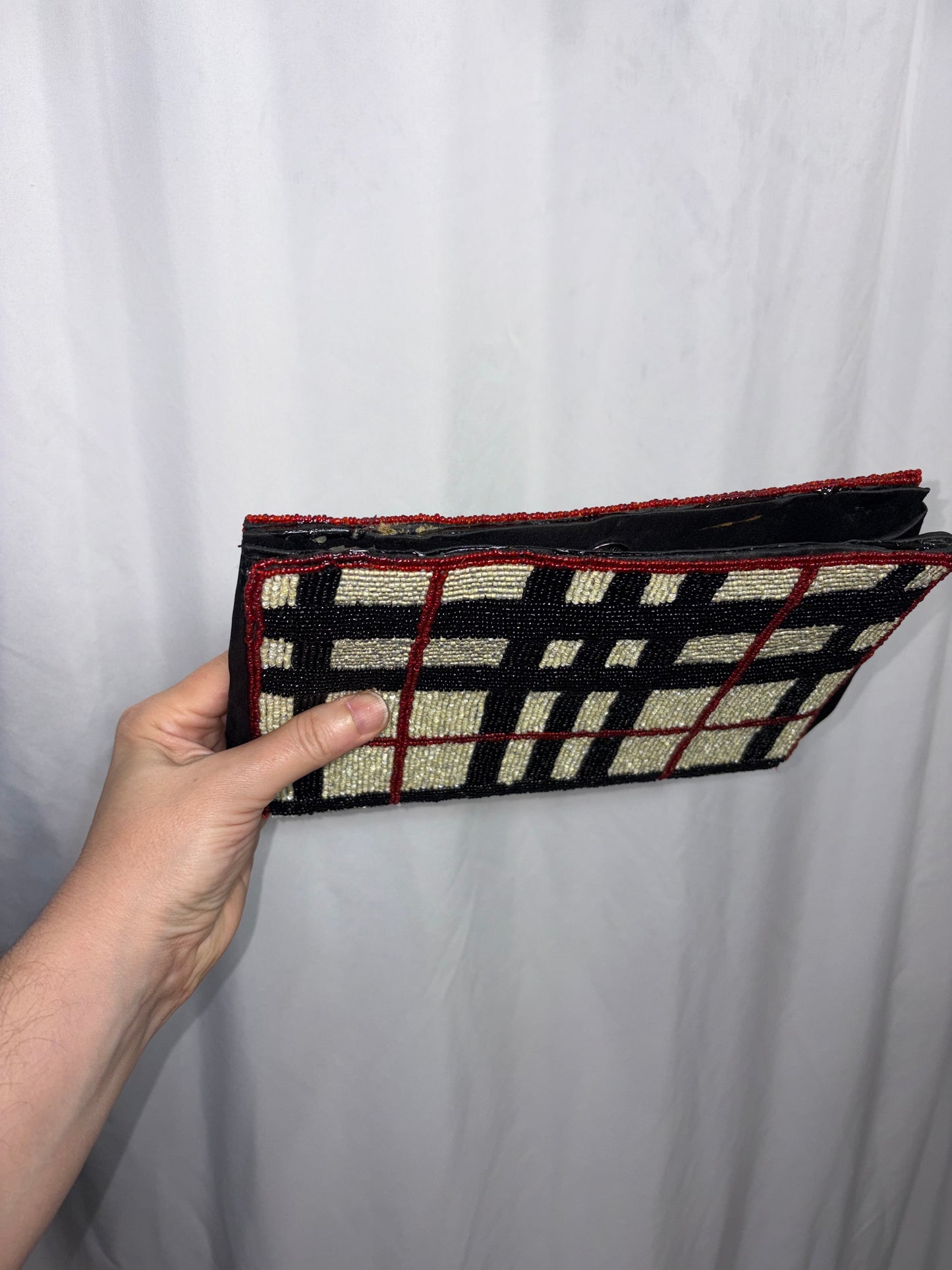 Vintage beaded clutch