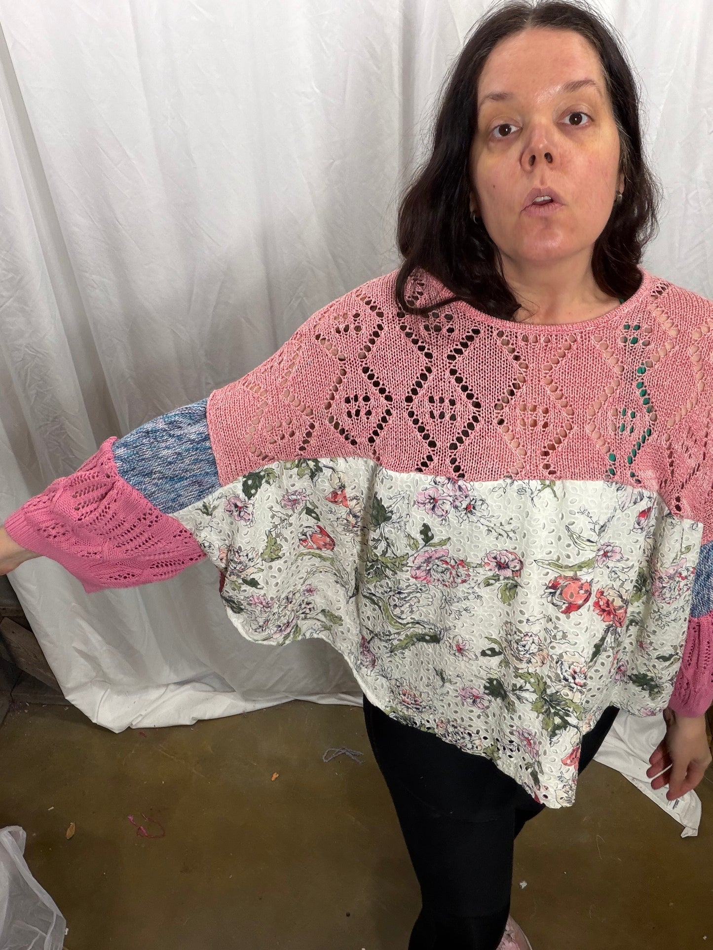 10. Foxglove Pullover Fits S/M to 4X