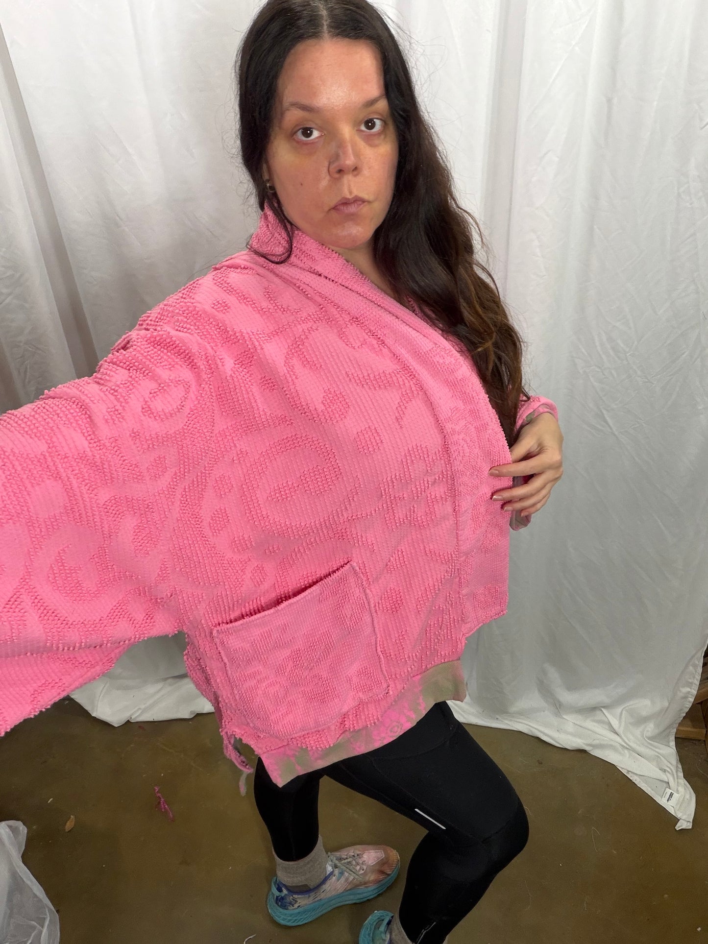 14. Foxglove Kimono Jacket Fits XS to 4X