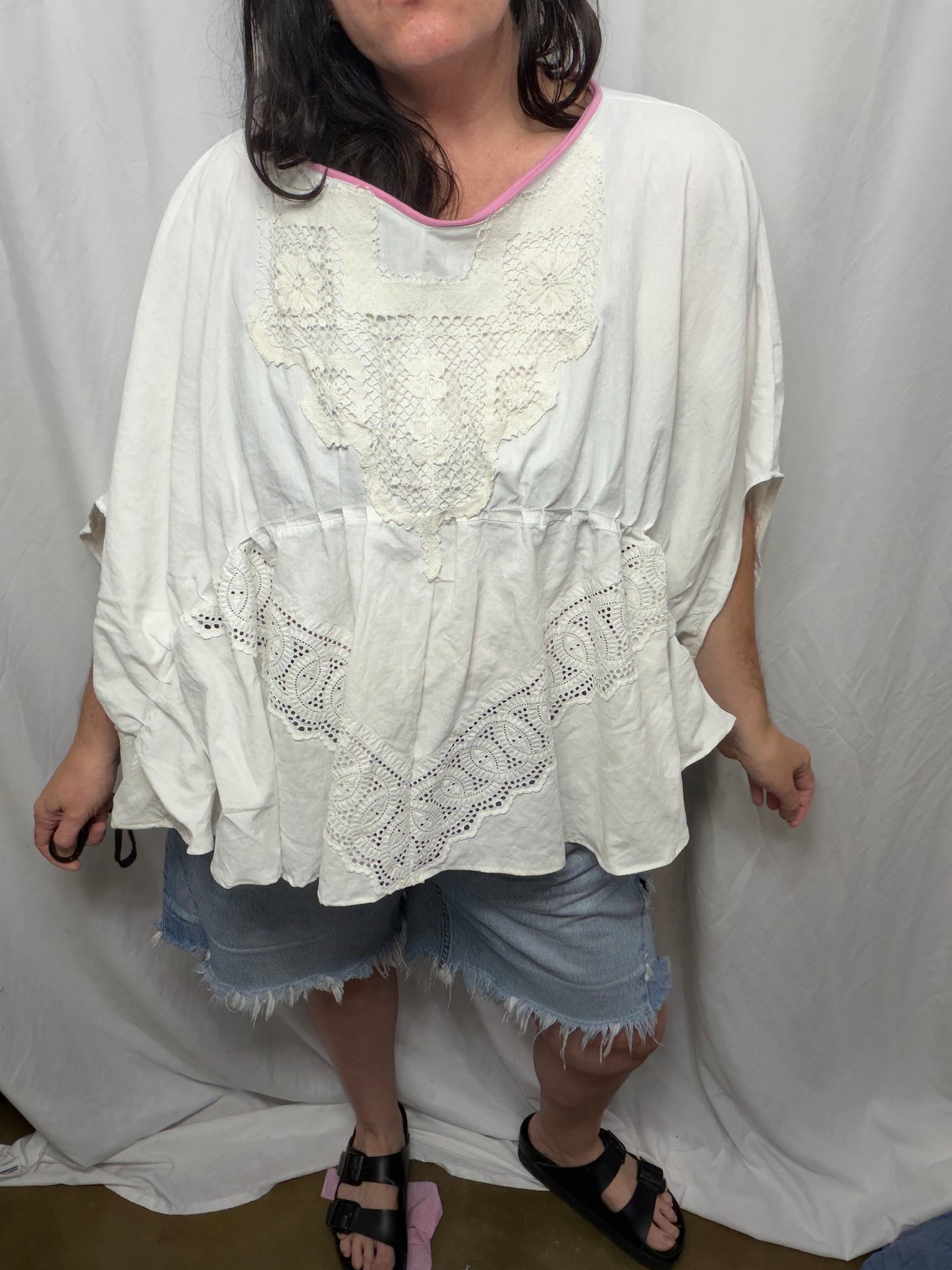 Horizon Lawn Blouse, Fits XS to 3X