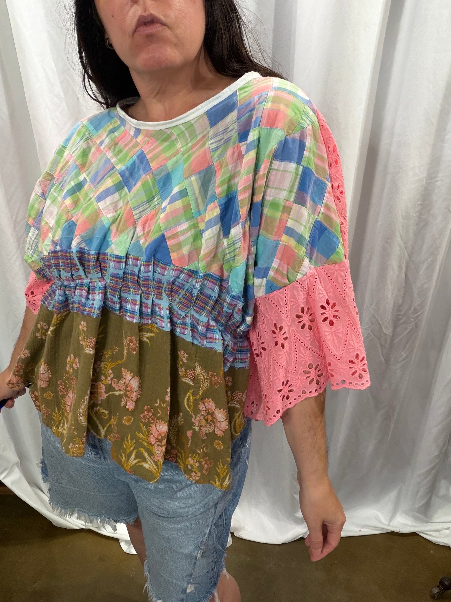 Horizon Lawn Blouse, fits XS to XL