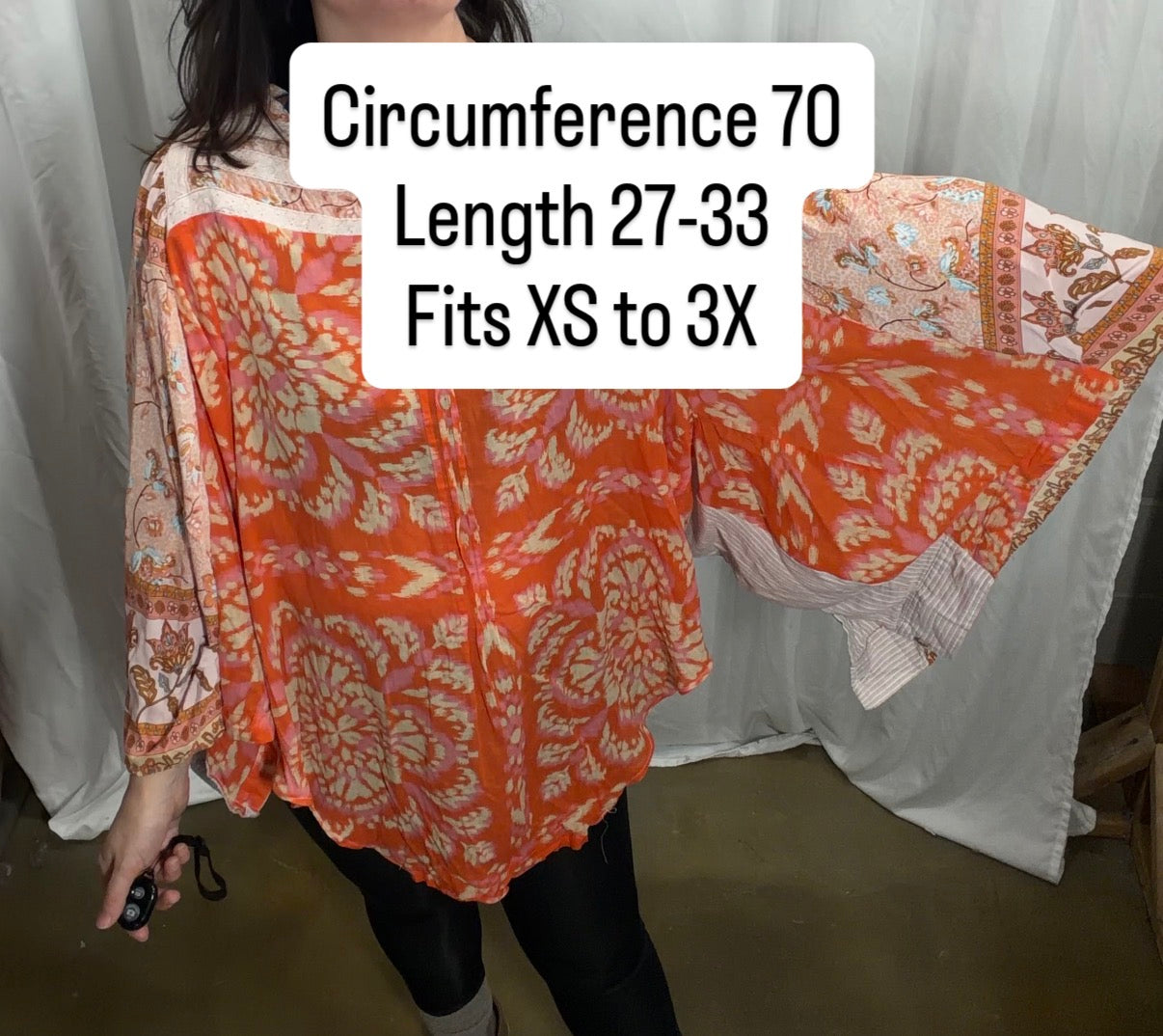 Tulip Tunic, Fits XS to 3X