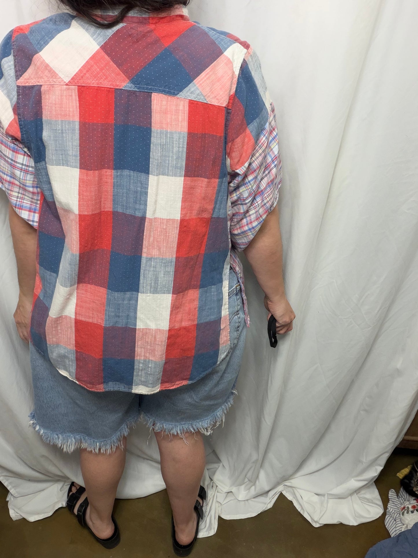 Georgette Blouse, fits XS to 2X