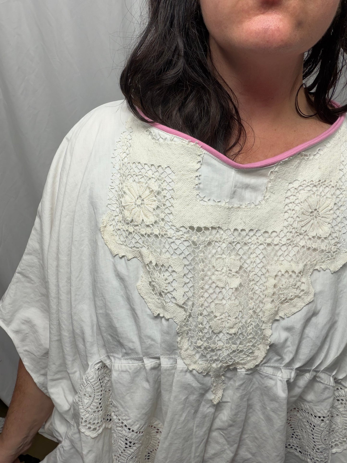 Horizon Lawn Blouse, Fits XS to 3X