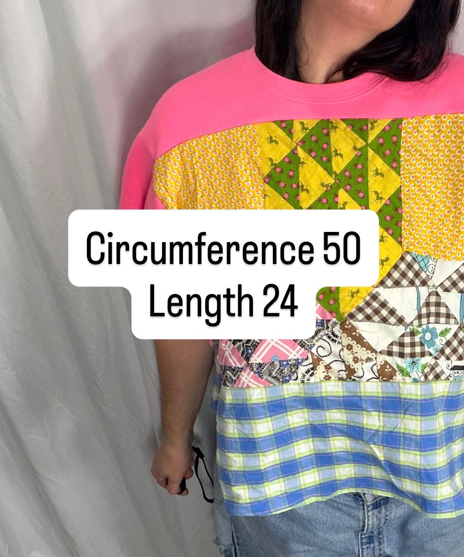Gardenia Top, Fits XS to L/XL