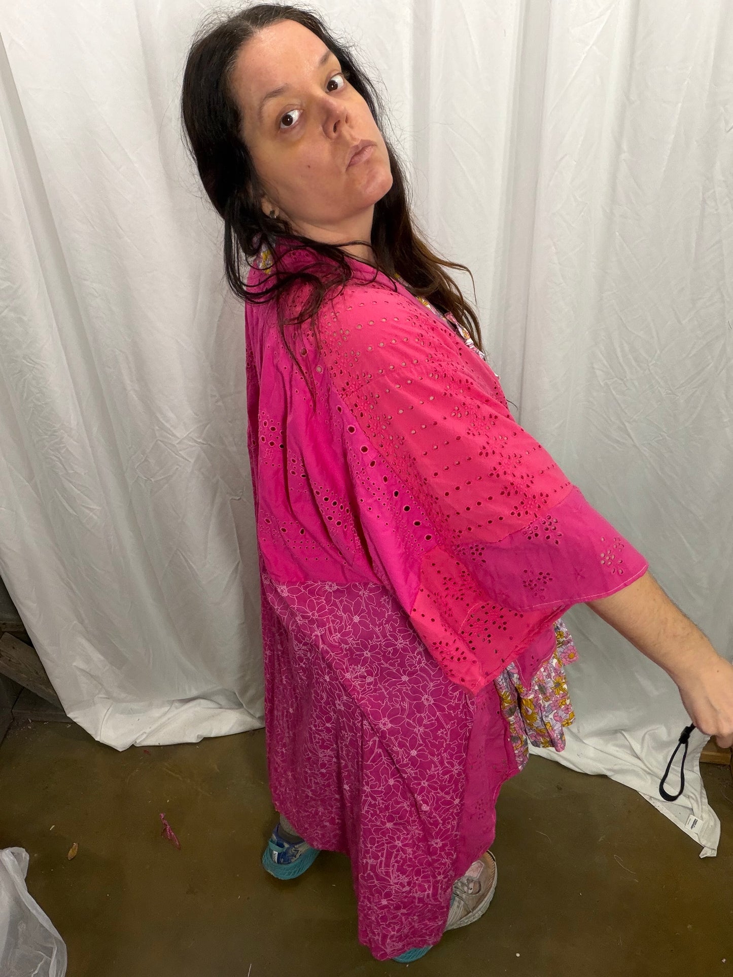 Foxglove Maxi-Top/Kimono Fits XS to 3X