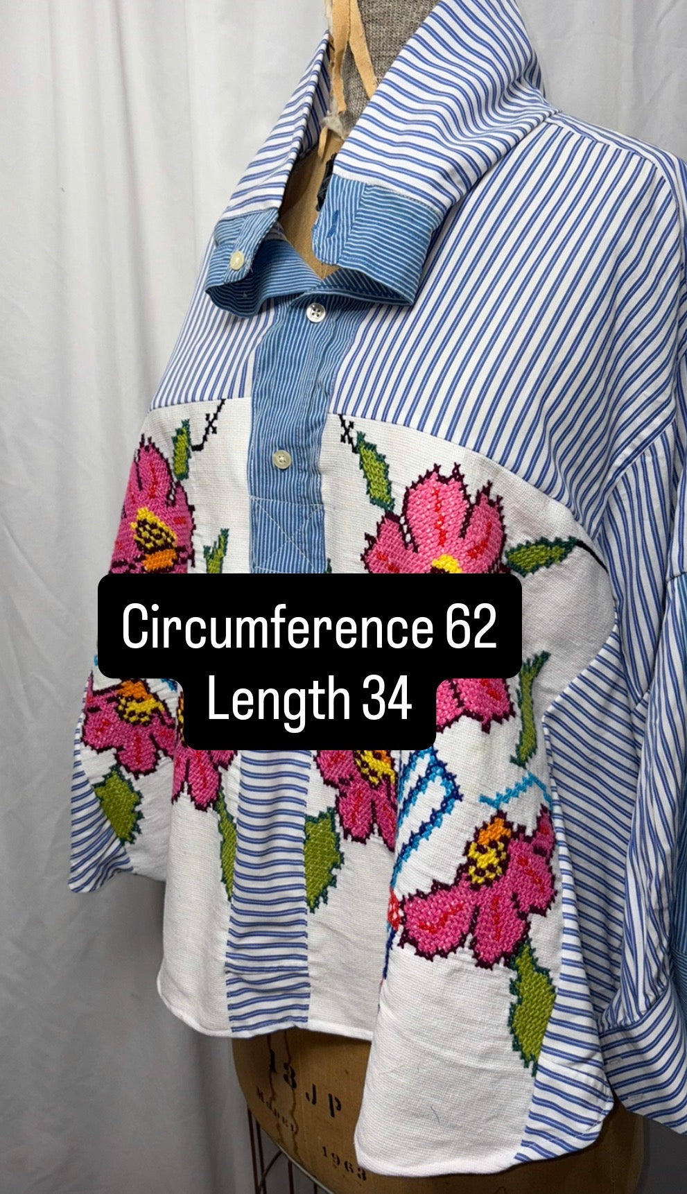 3/4 Hyacinth Pullover, Fits XS to 3X