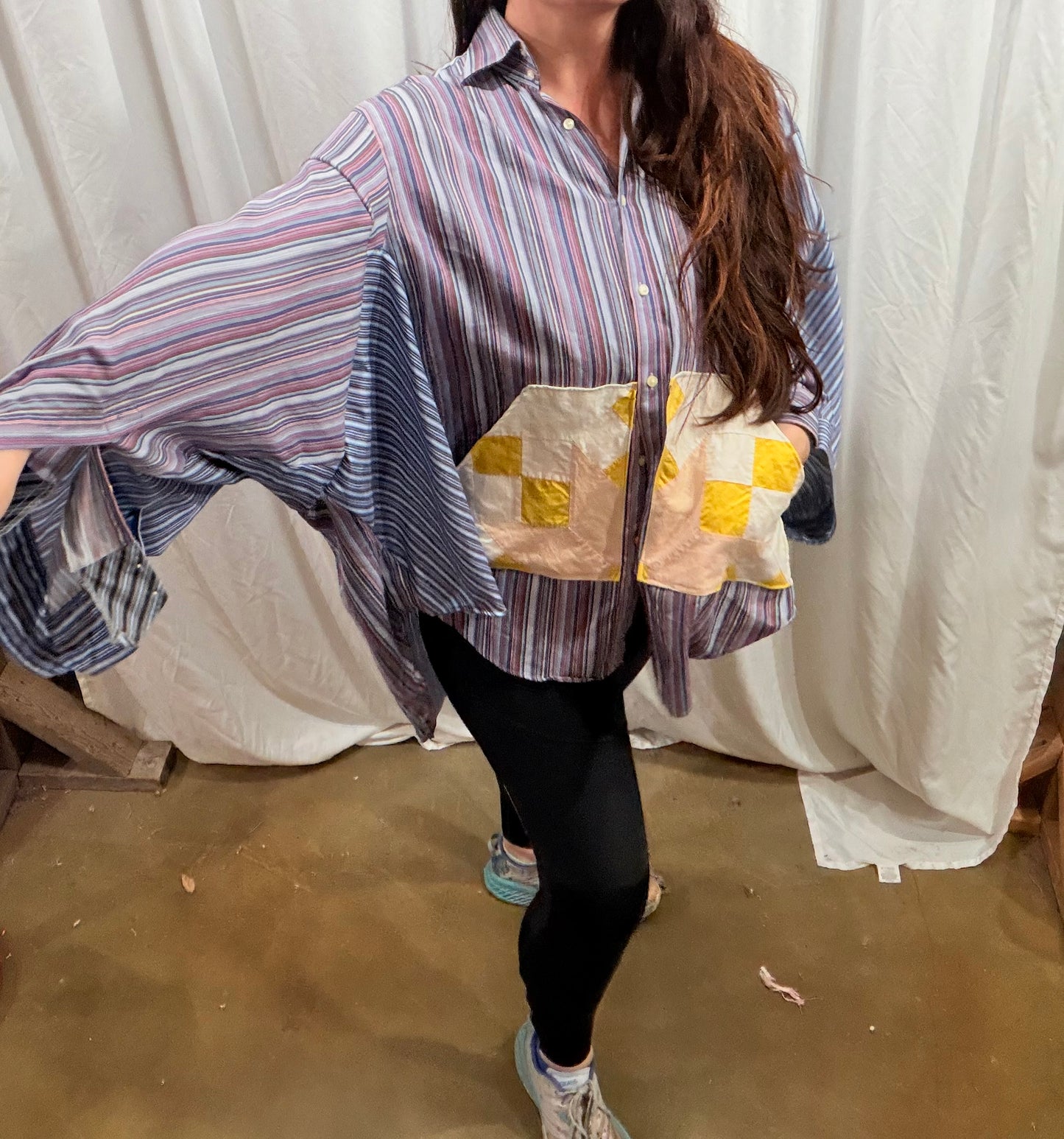 Foxglove Overshirt/Kimono, Free Size