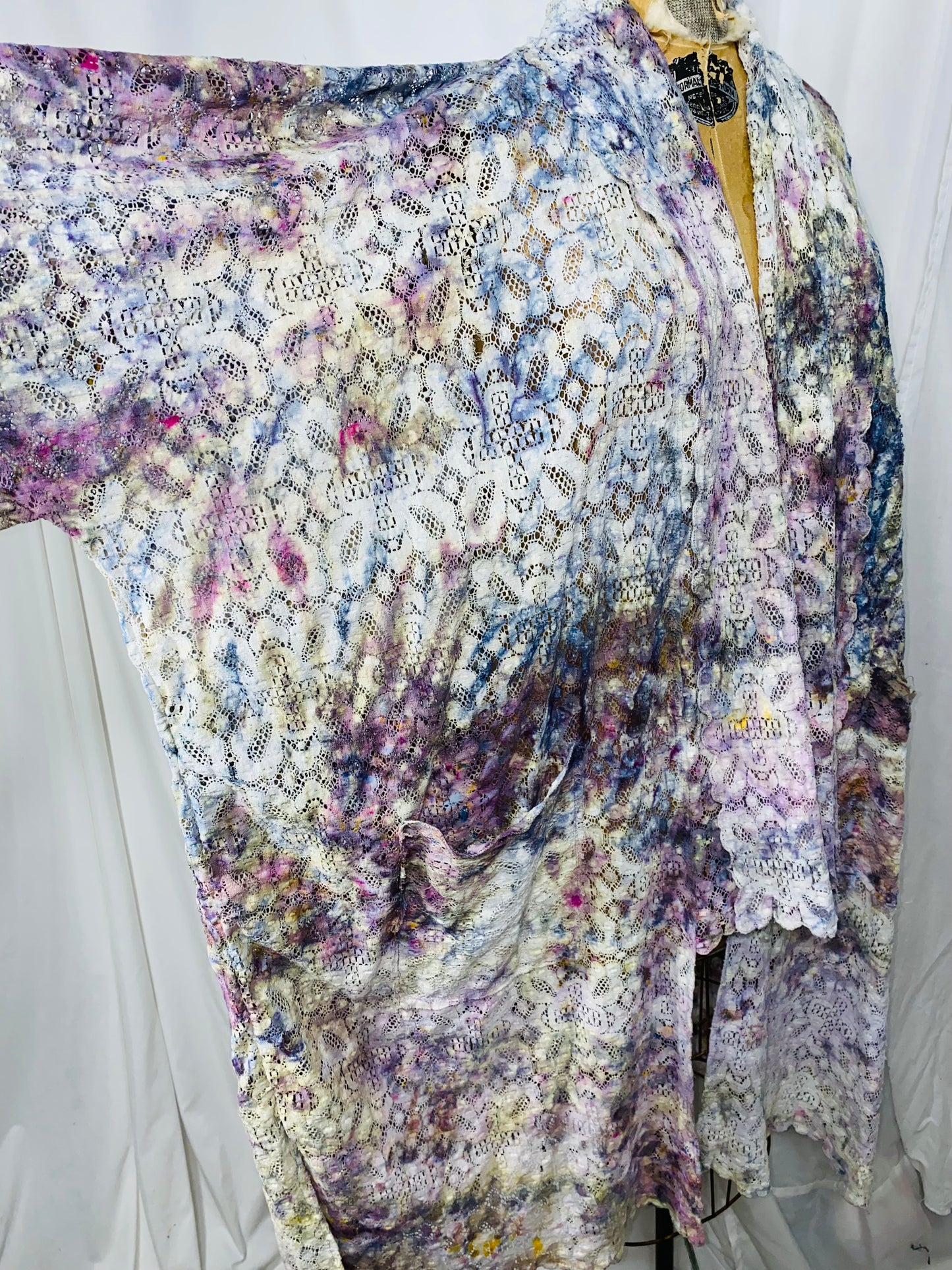 Free Size Violet Kimono