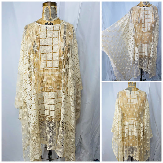 Free Size Violet Caftan