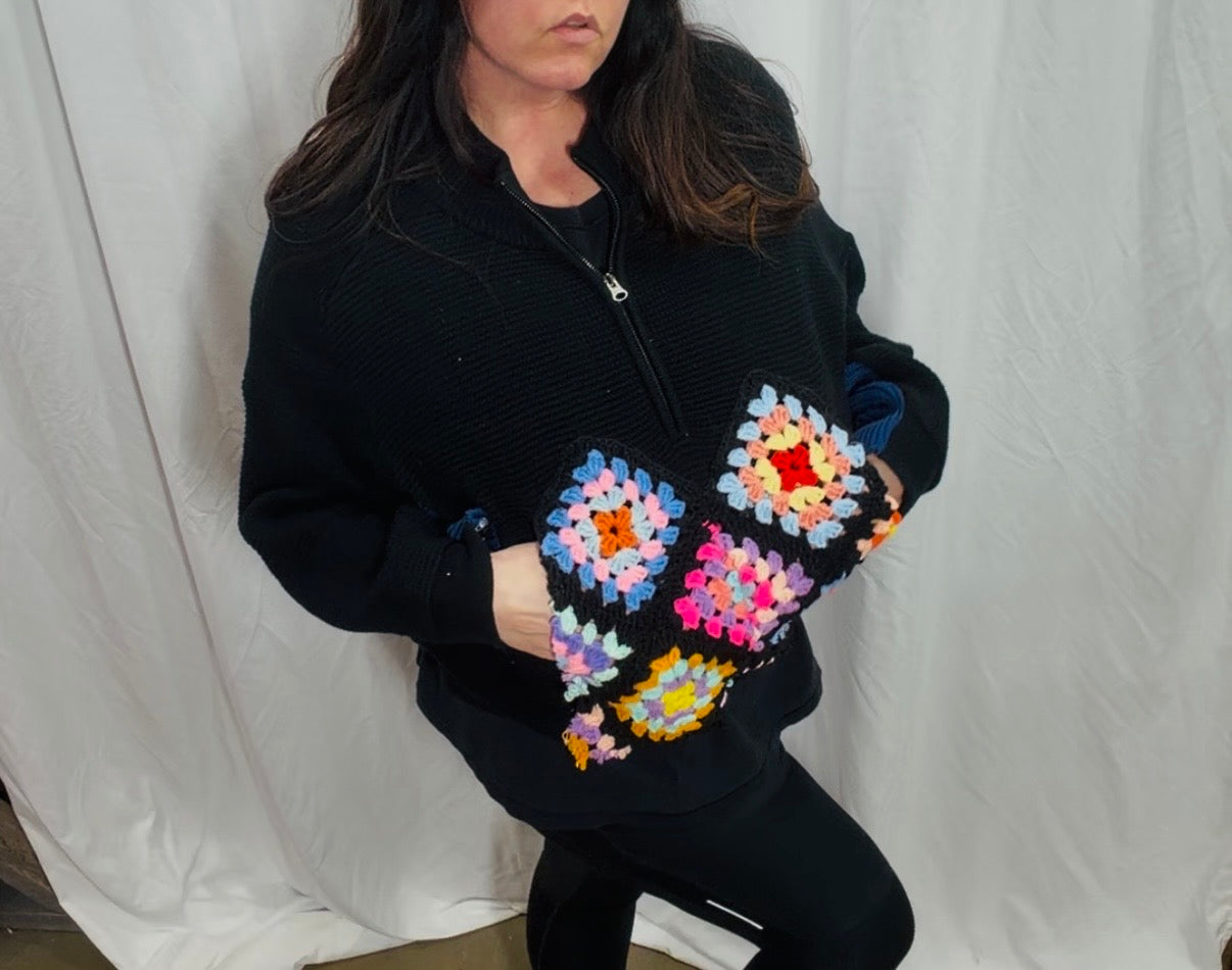 Phlox Pullover Fits XS to M/L