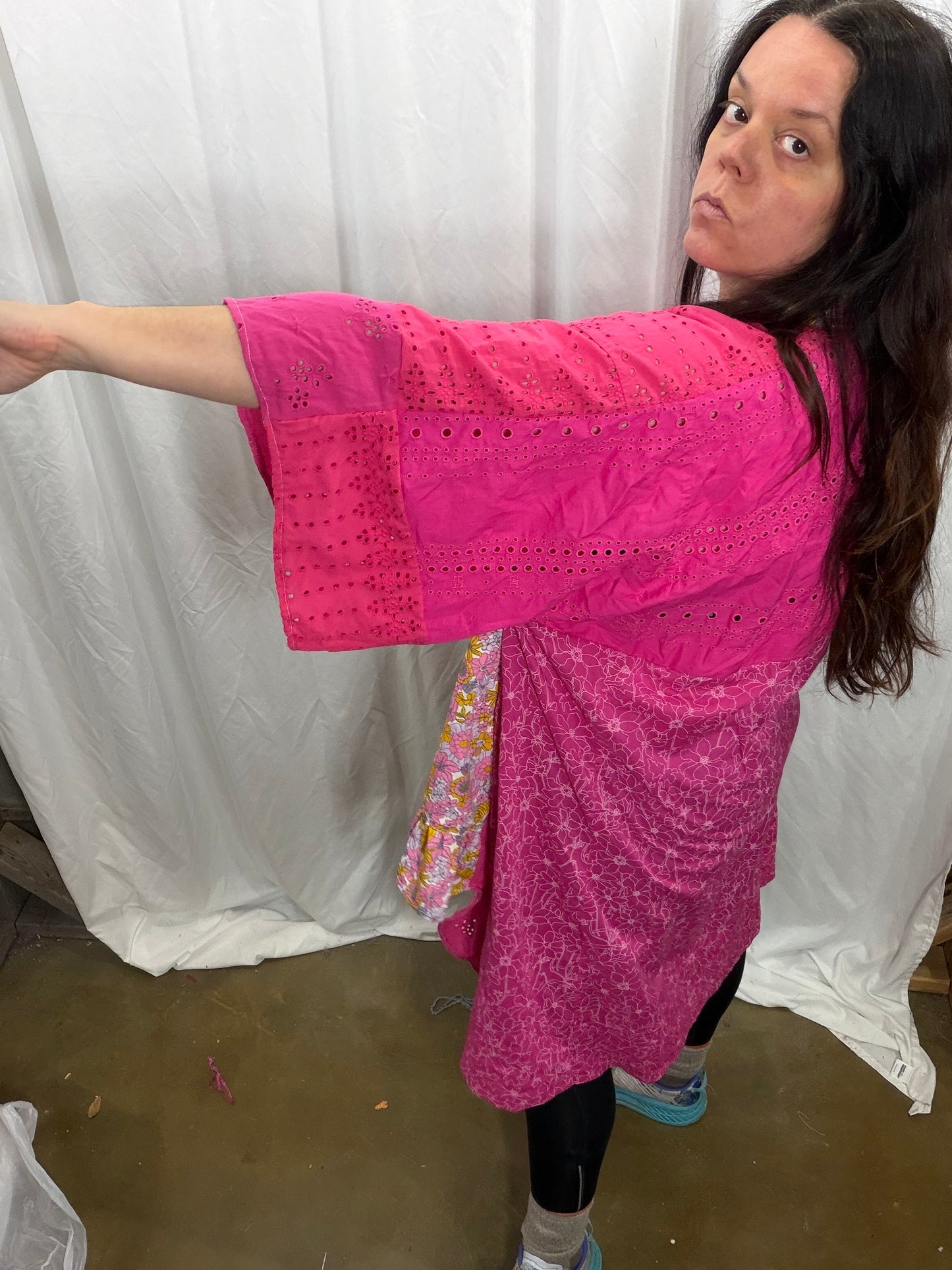 Foxglove Maxi-Top/Kimono Fits XS to 3X