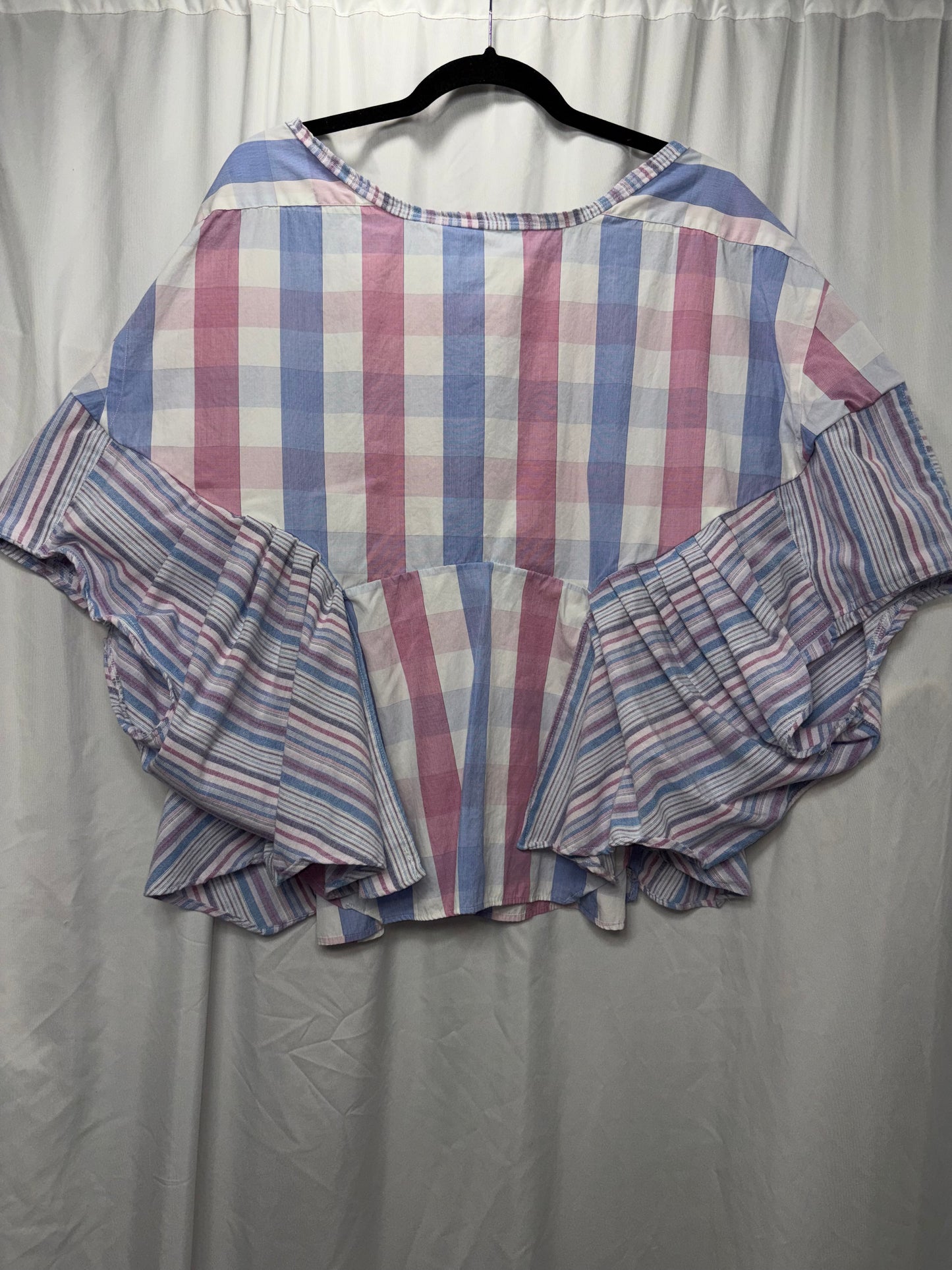 Reversible Georgette Blouse fits XS to 3X