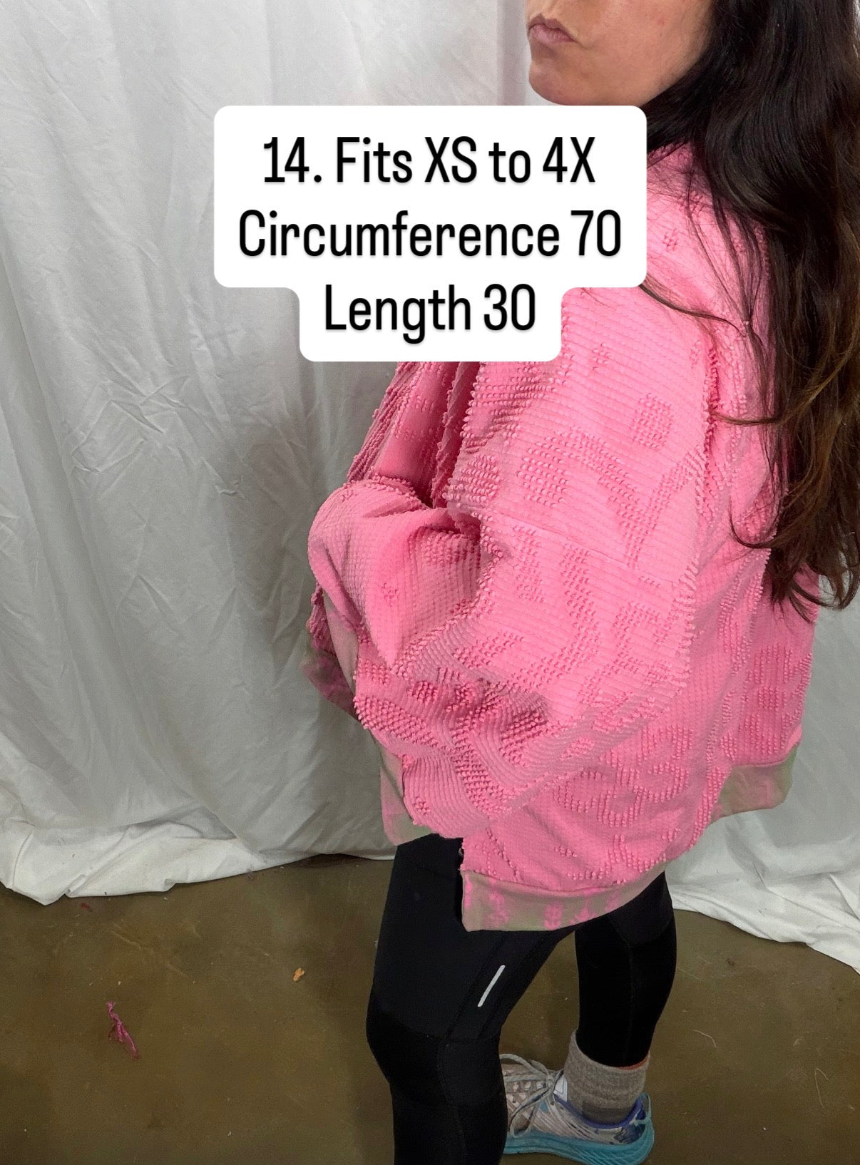 14. Foxglove Kimono Jacket Fits XS to 4X