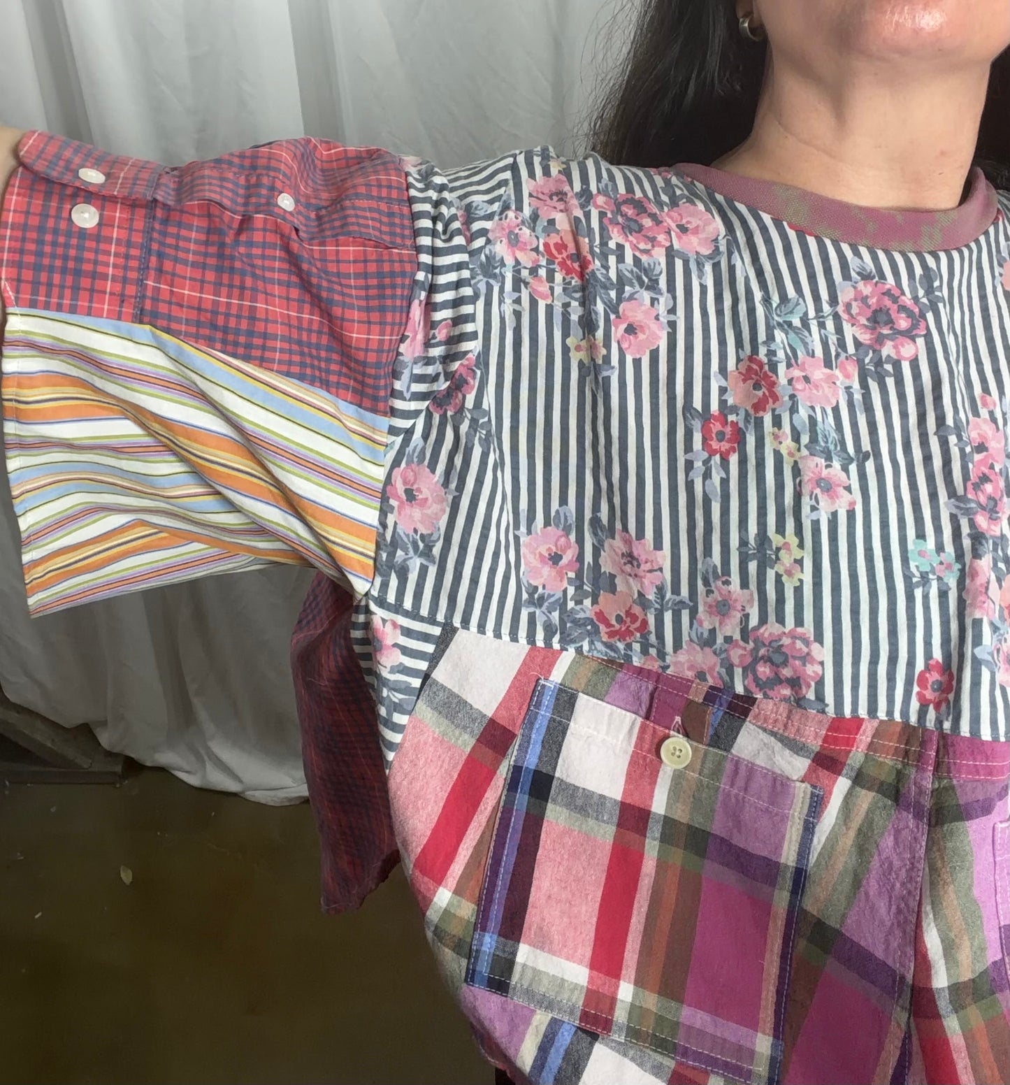 Camelia Blouse,  fits XS to 2X