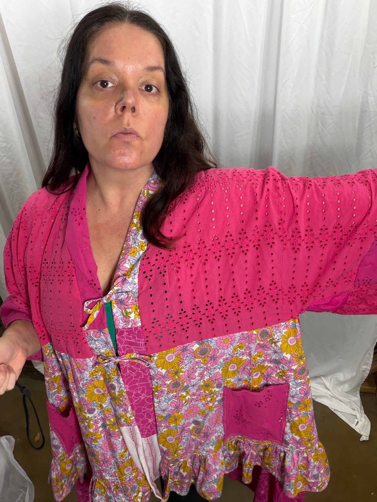 Foxglove Maxi-Top/Kimono Fits XS to 3X