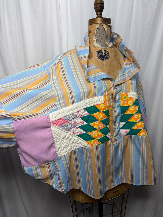 3/4 Hyacinth Pullover, Fits S/M to 4X