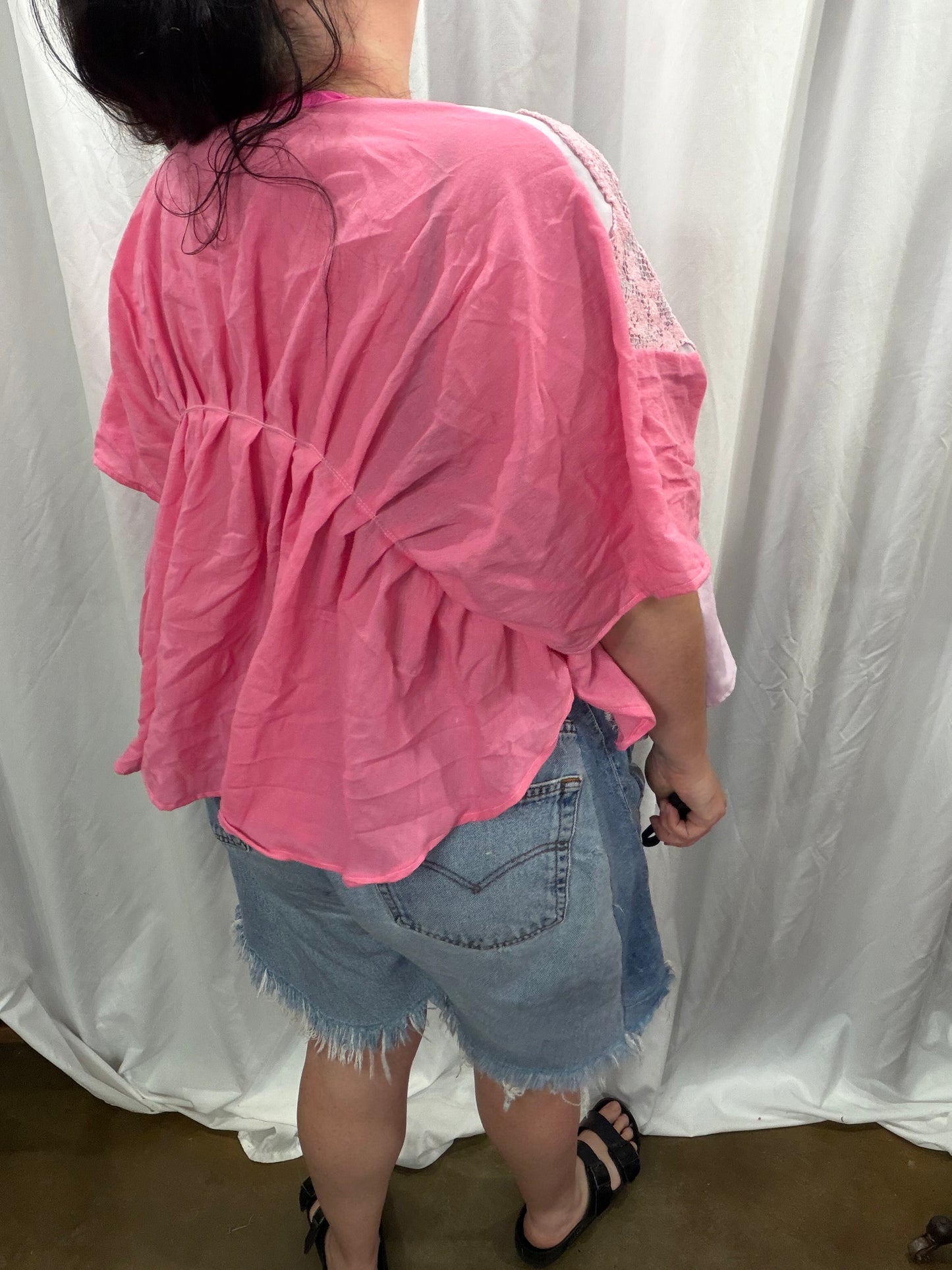 Horizon Lawn Blouse, fits XS to 3X