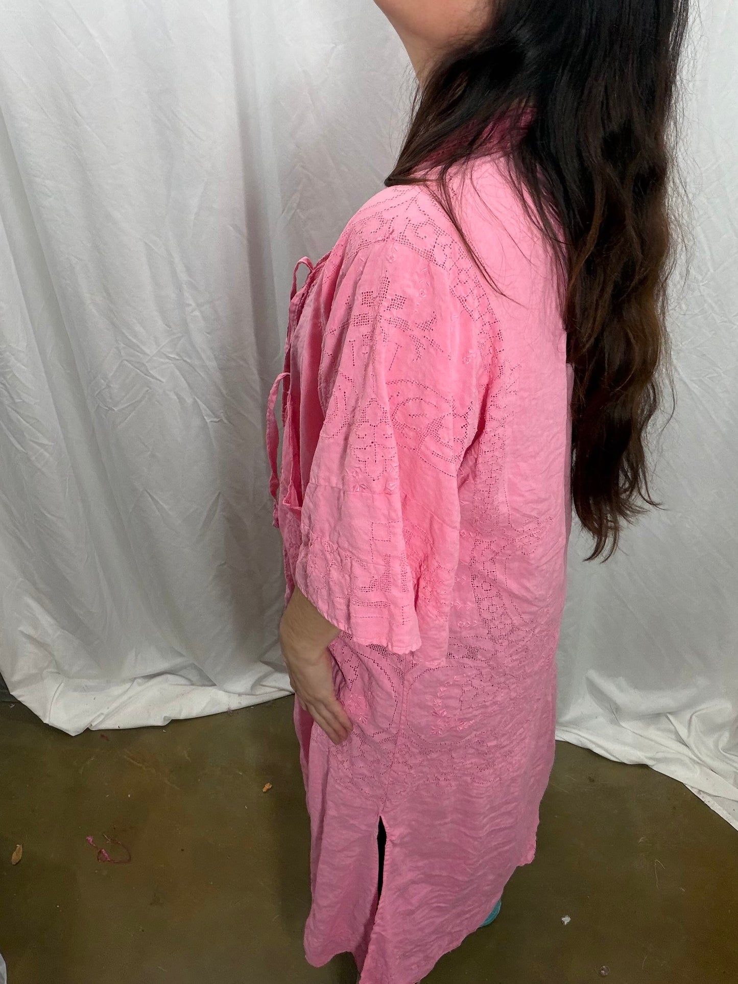 4. Foxglove Maxi-Top/Kimono Fits XS to M/L when closed