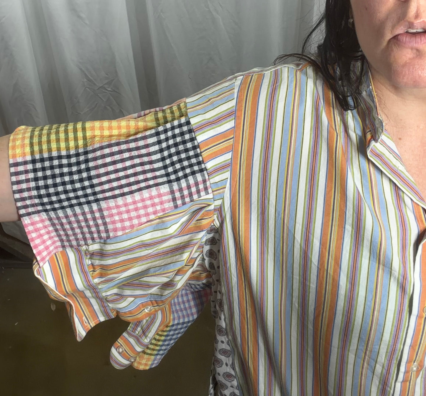 Camelia Kimono Blouse, fits XS to 2X