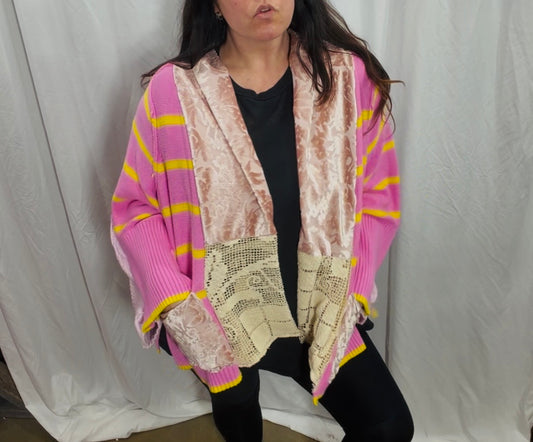 Phlox Cardigan Free Size