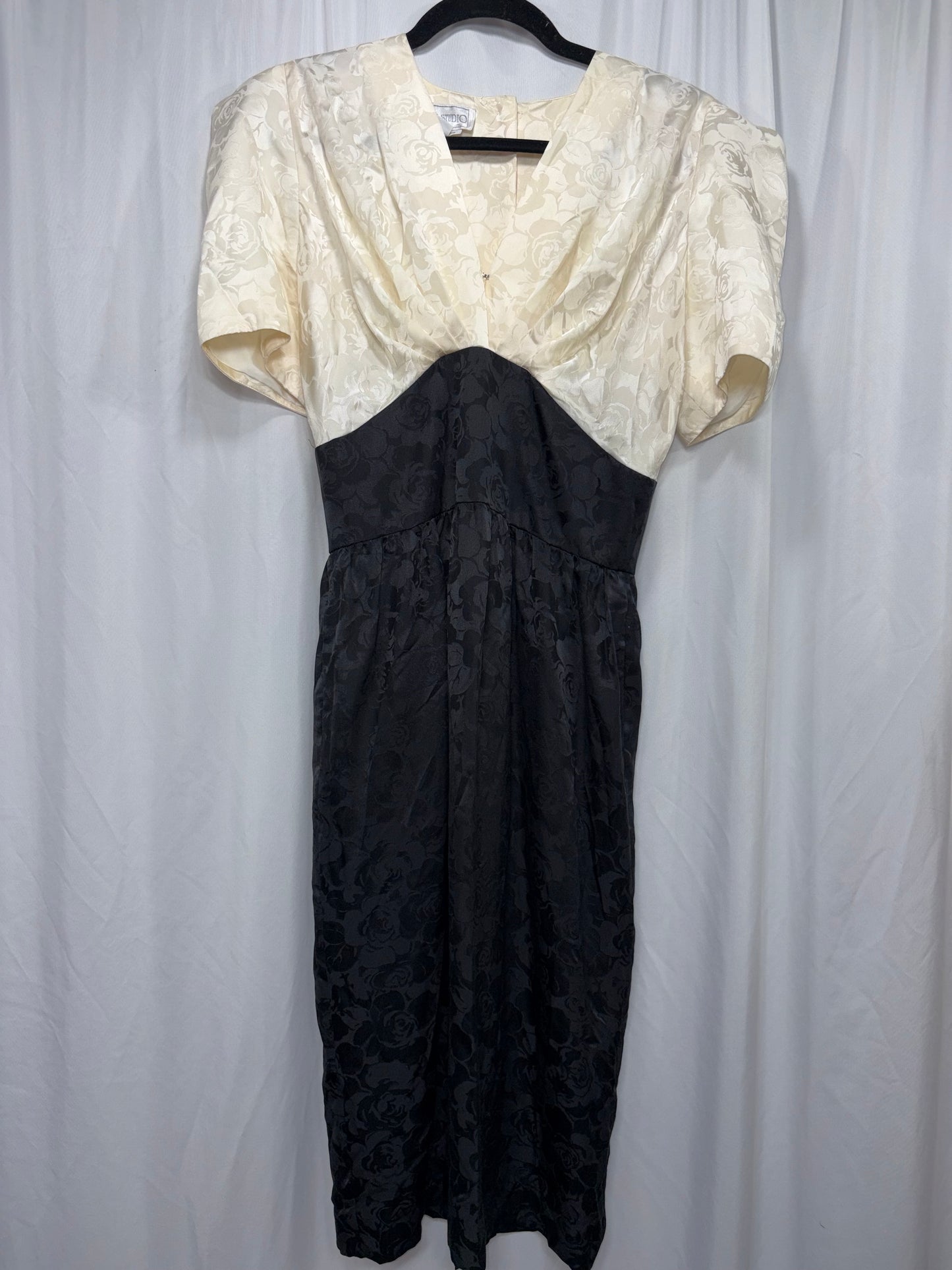 Vintage Silk Dress, Fits XS/S