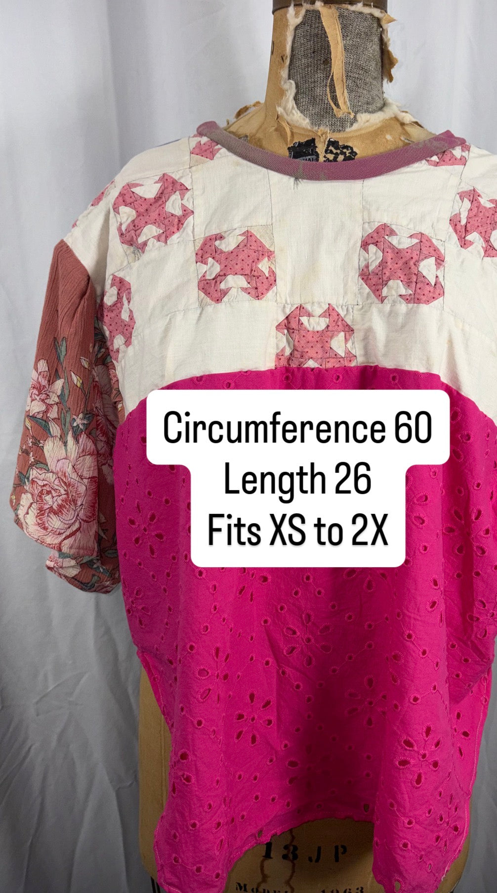Phlox Top, Fits XS to 2XL