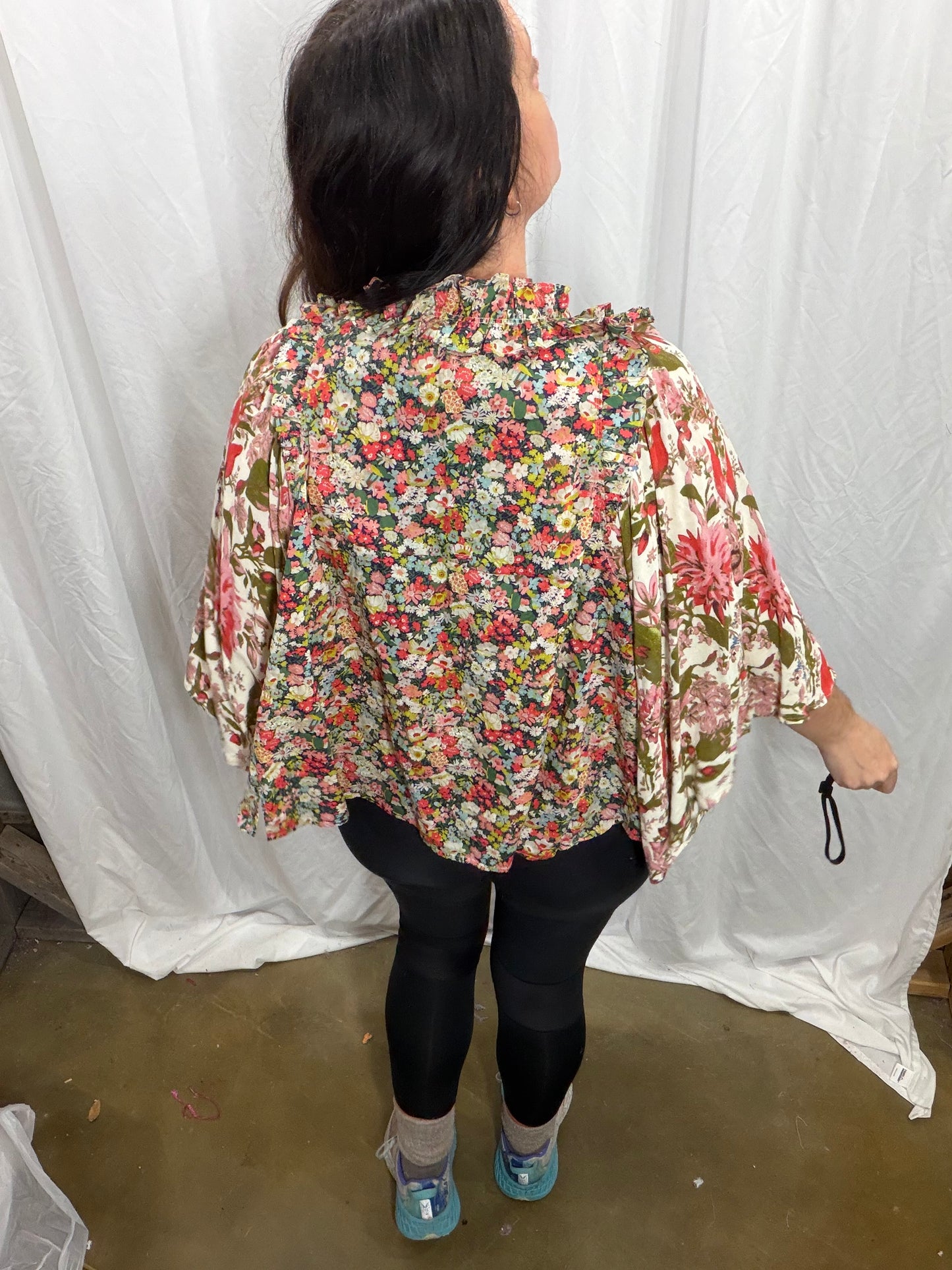 9. Foxglove Blouse Fits XS to 4X