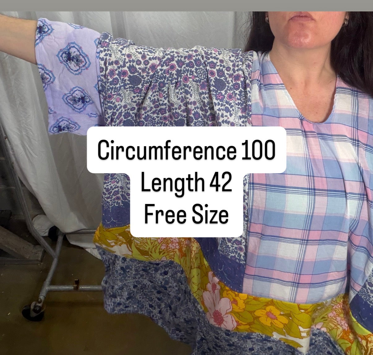 Free Size Camelia Poncho