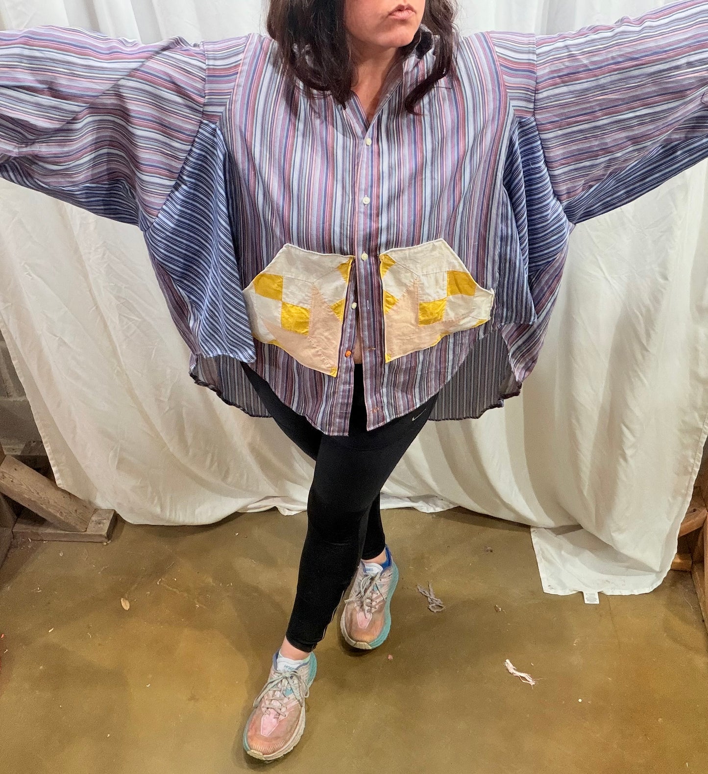 Foxglove Overshirt/Kimono, Free Size