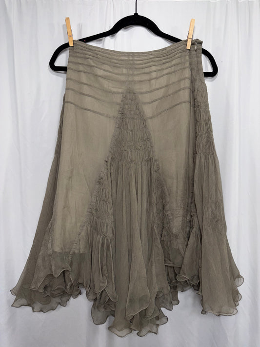 Vintage Silk Maxstudio Skirt, Fits S/M