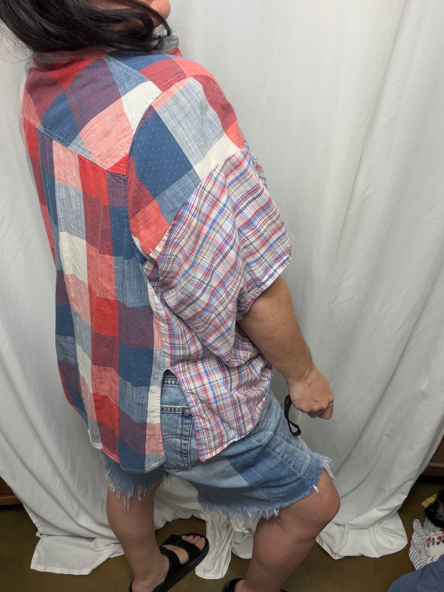 Georgette Blouse, fits XS to 2X