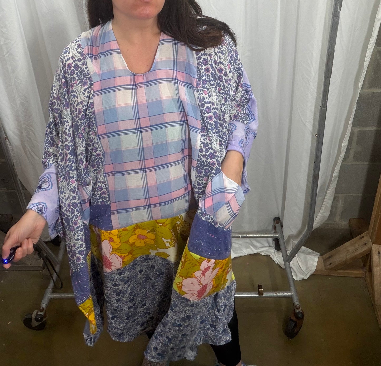 Free Size Camelia Poncho