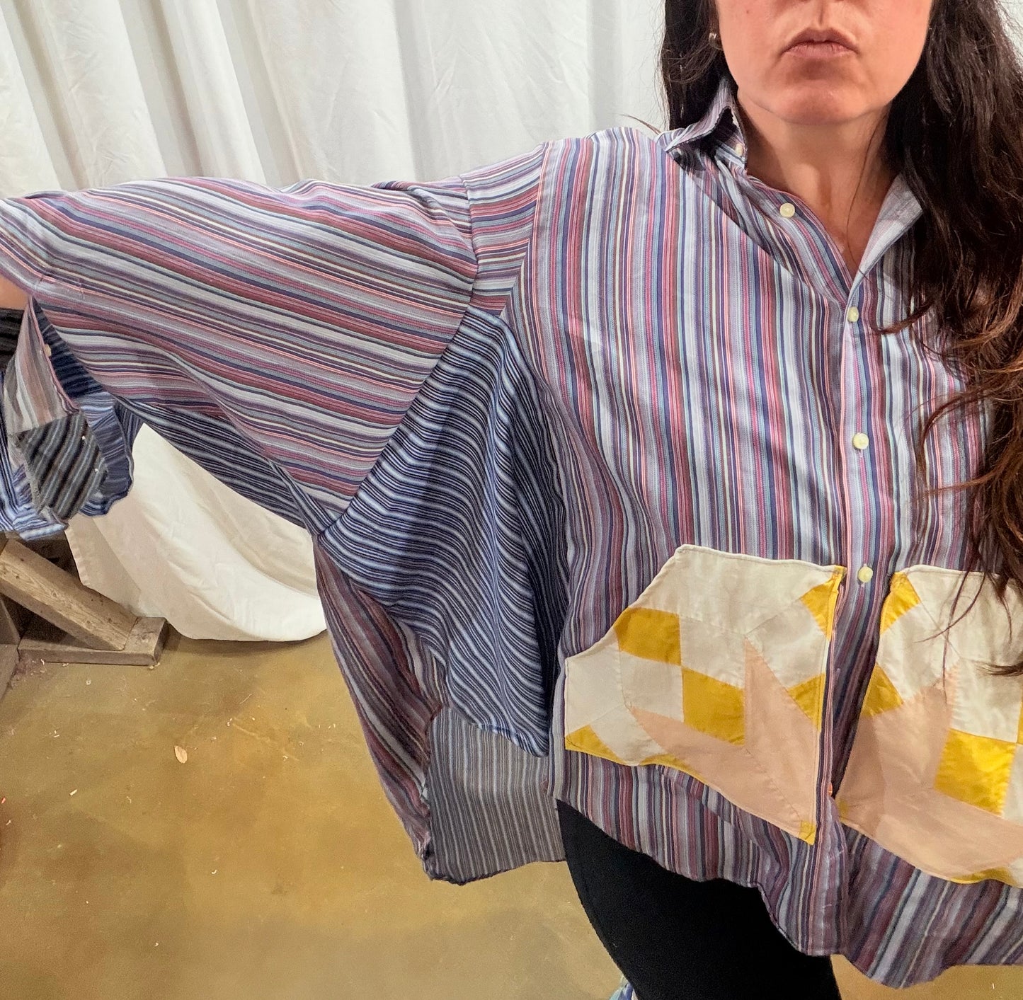 Foxglove Overshirt/Kimono, Free Size