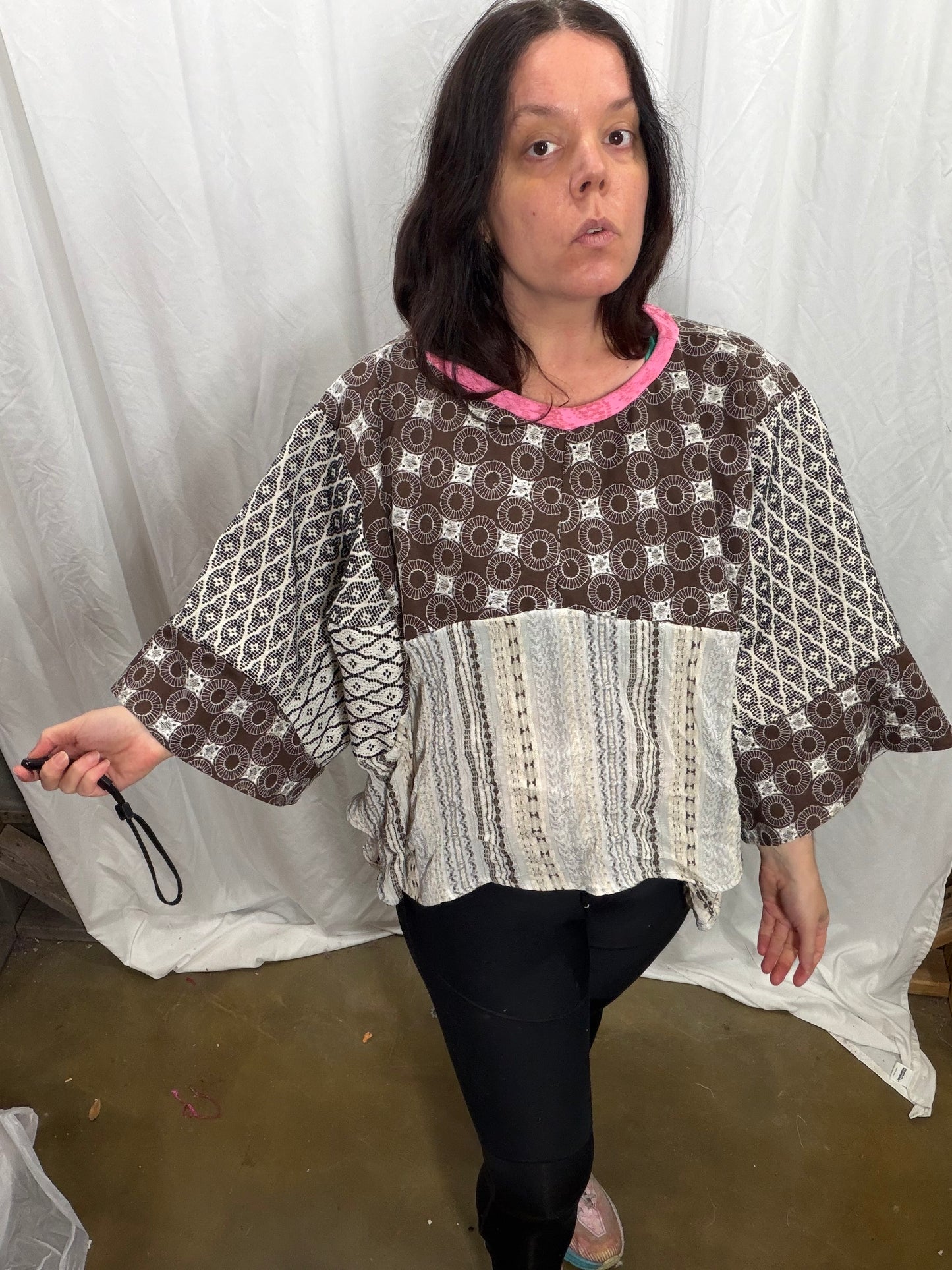 13. Foxglove Blouse Fits S/M to 3X