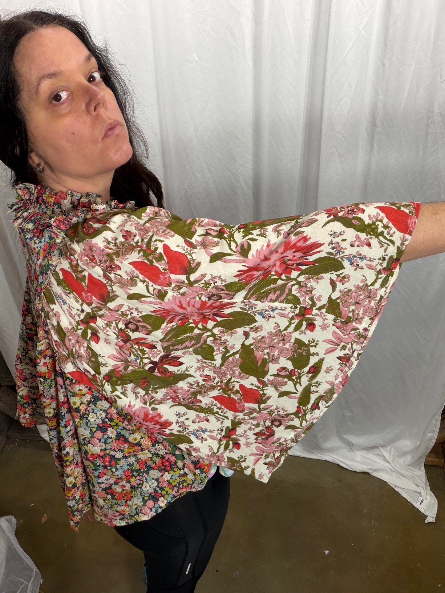 9. Foxglove Blouse Fits XS to 4X